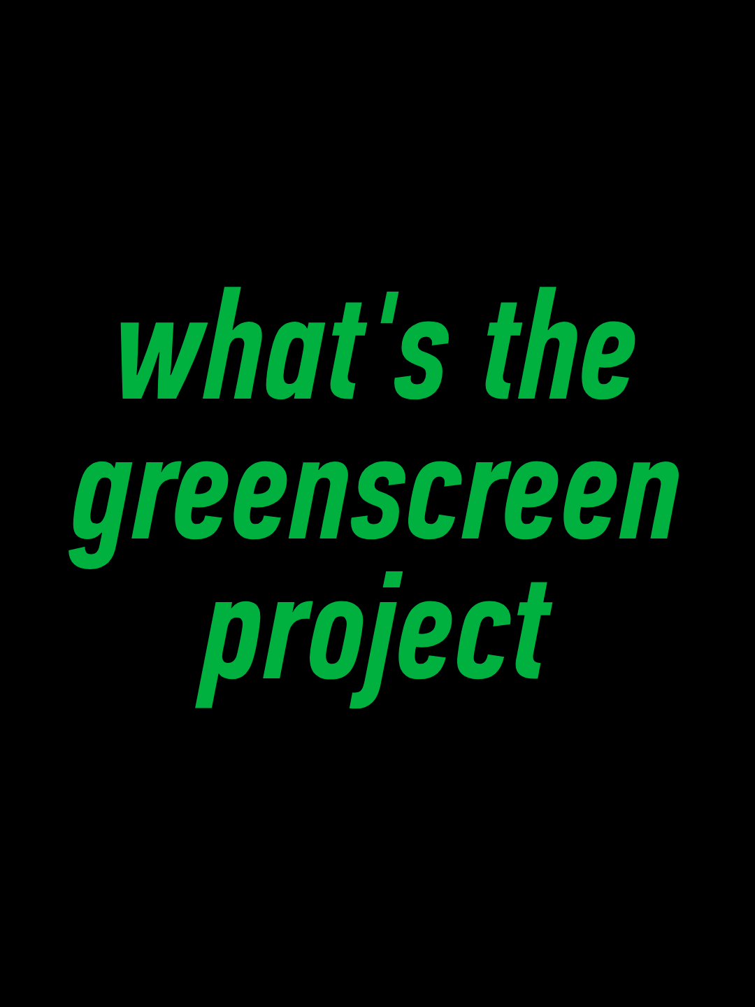 greenscreen